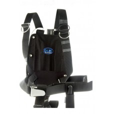 DUX 3mm Rustfri bagplade med Harness